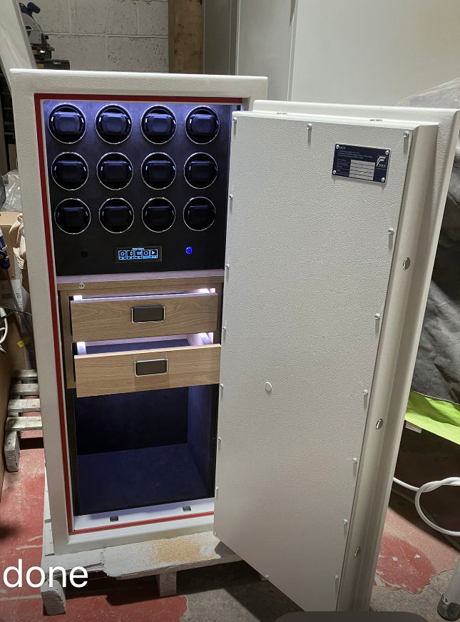 Victor Grade Two Size Five Jewellery Safe with Custom Layout