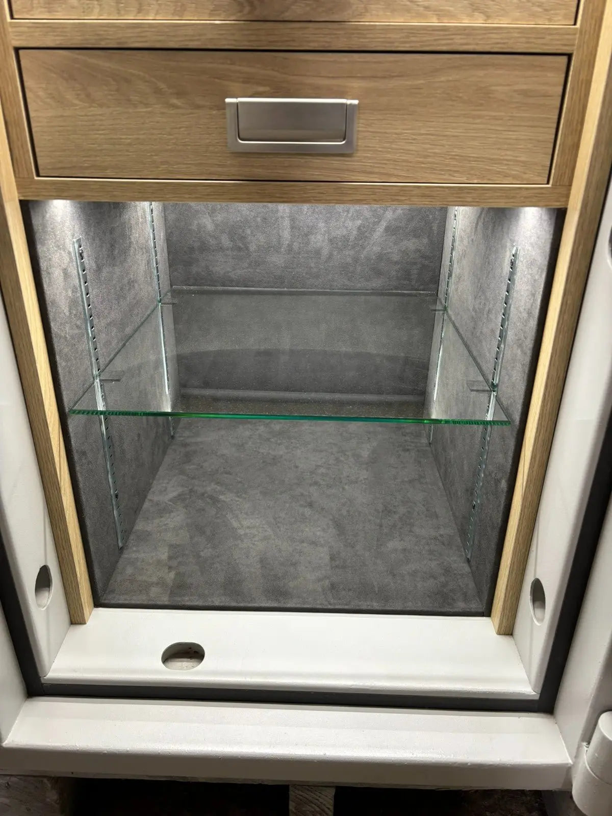 Dudley Grade 2 Bespoke Jewellery Safe with 12 Watch Winders + Drawers - Bespoke Jewellery Safes