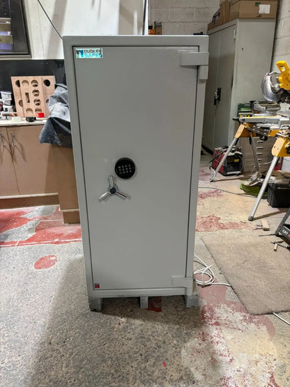 Dudley Grade 3 Size 6 Bespoke Jewellery Safe with 12 Watch Winders + Drawers - Bespoke Jewellery Safes