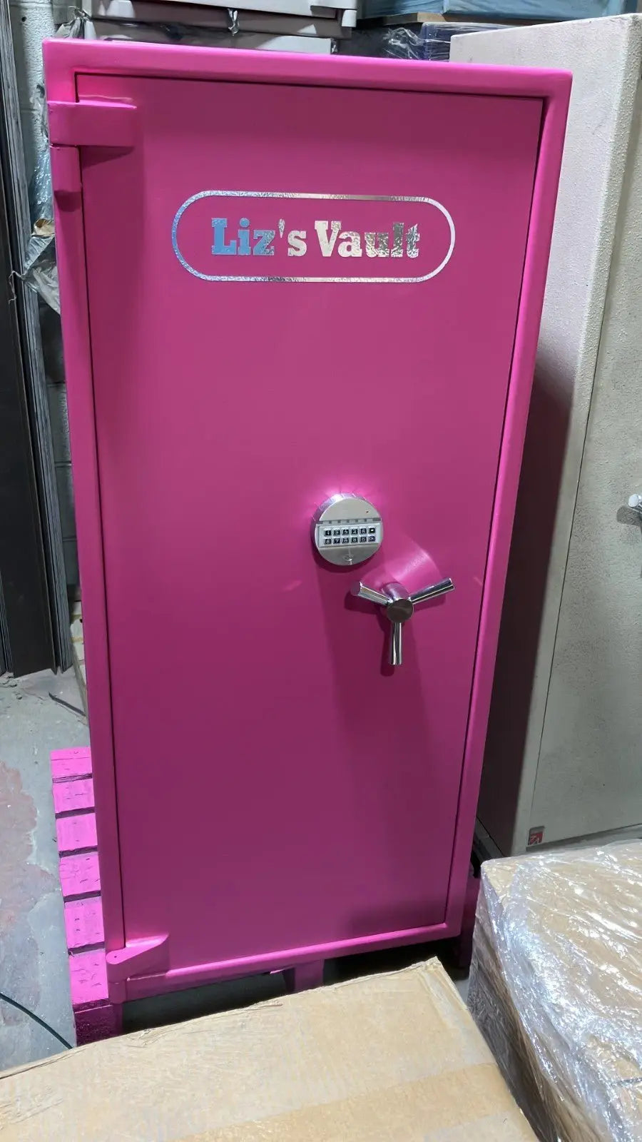 Dudley Grade One Bespoke Jewellery Safe with 7 Multifunctional Watch Winders - Bespoke Jewellery Safes