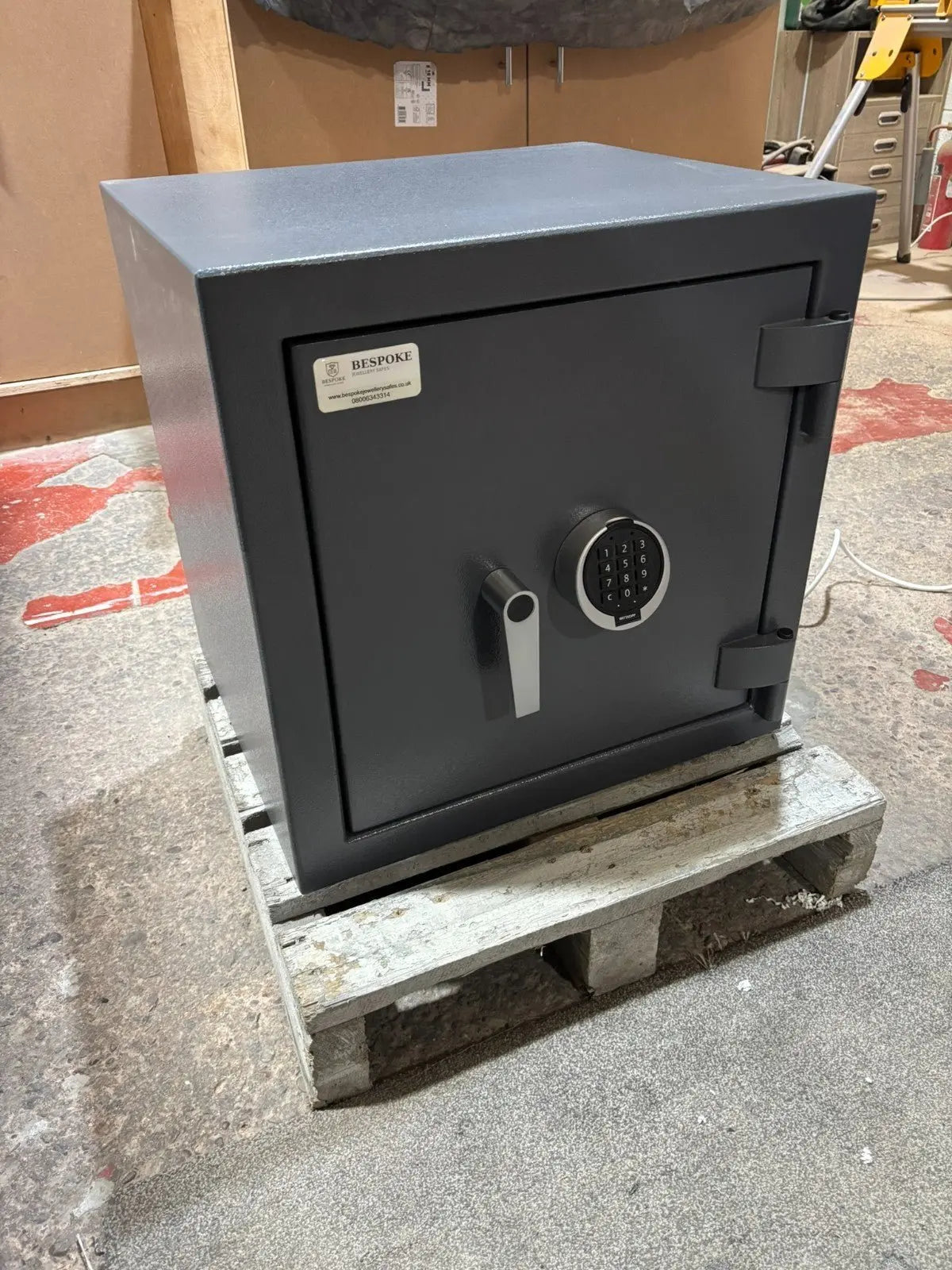 Victor Grade Three Bespoke Jewellery Safe with Six Multifunctional Watch Winders - Bespoke Jewellery Safes